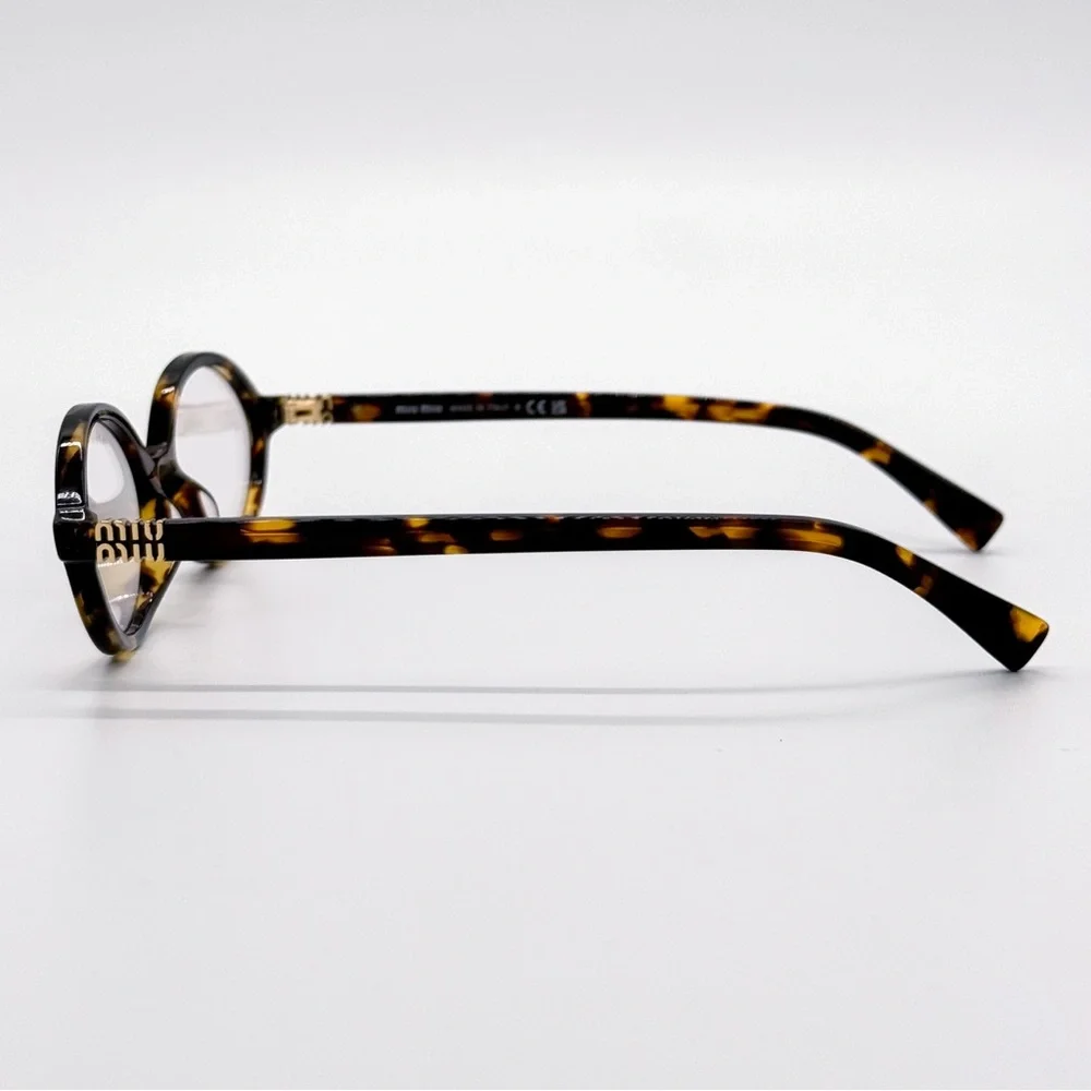 NEW MU04ZS VAU08N WOMEN ROUND EYEGLASSES MIU MIU MU04ZSF VAU08N NEW SMU 04Z